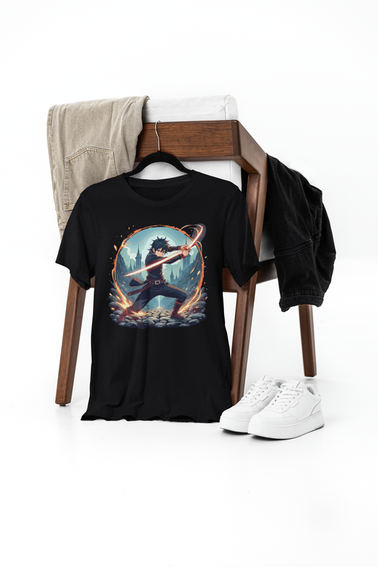 Anime Print T-Shirt – For Fans Who Live and Breathe Anime