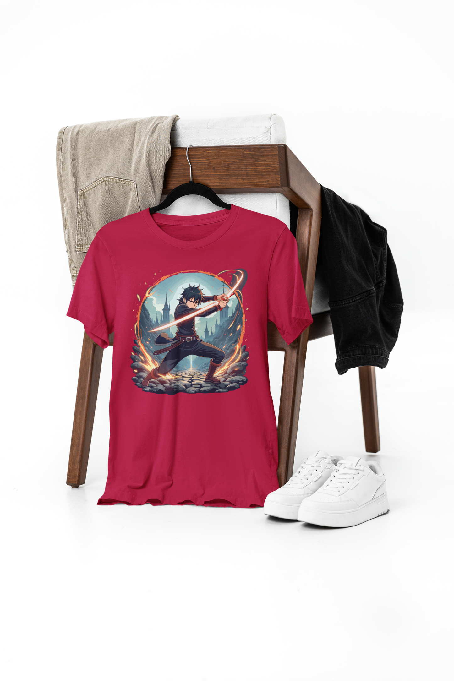 anime print t-shirt – for fans who live and breathe anime