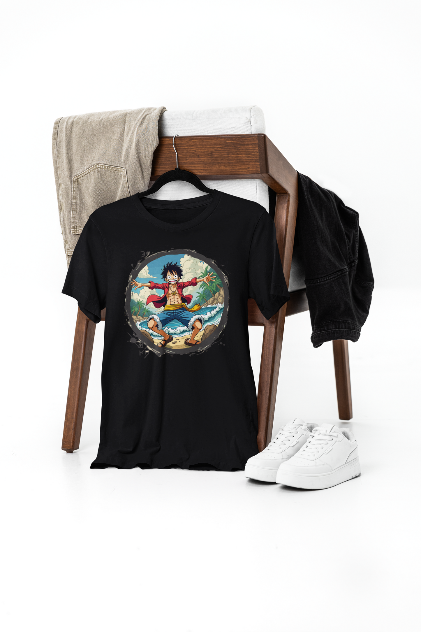 anime print t-shirt – wear your fandom with style