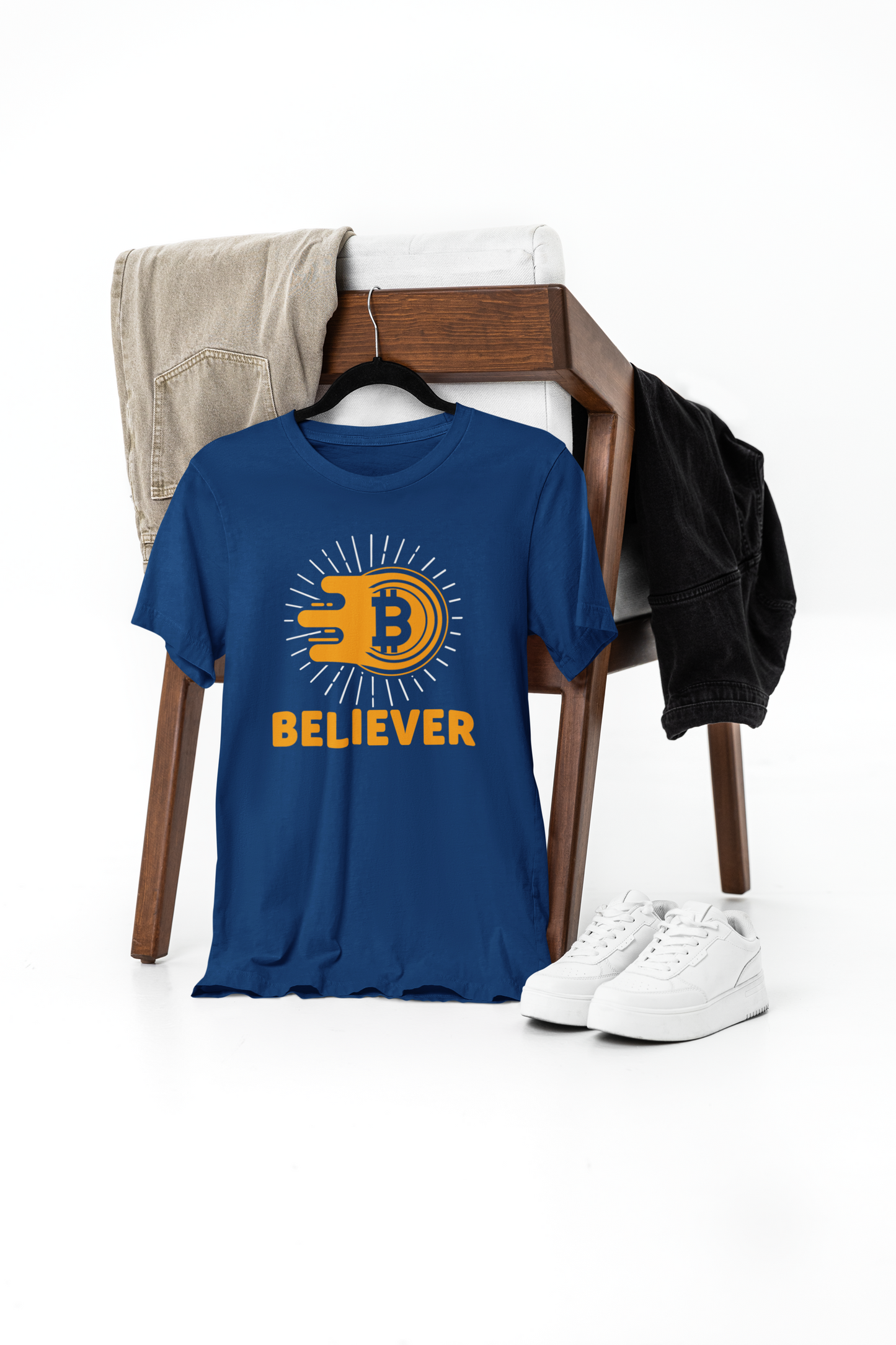 bitcoin believer t-shirt – premium cotton