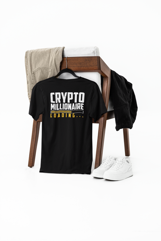 Crypto Millionaire Loading T-Shirt – Your Success Is On The Way