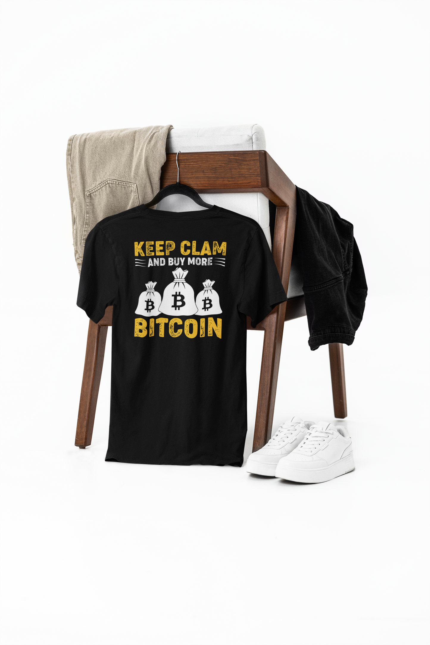 buy more bitcoin t-shirt – invest in the future, wear the message