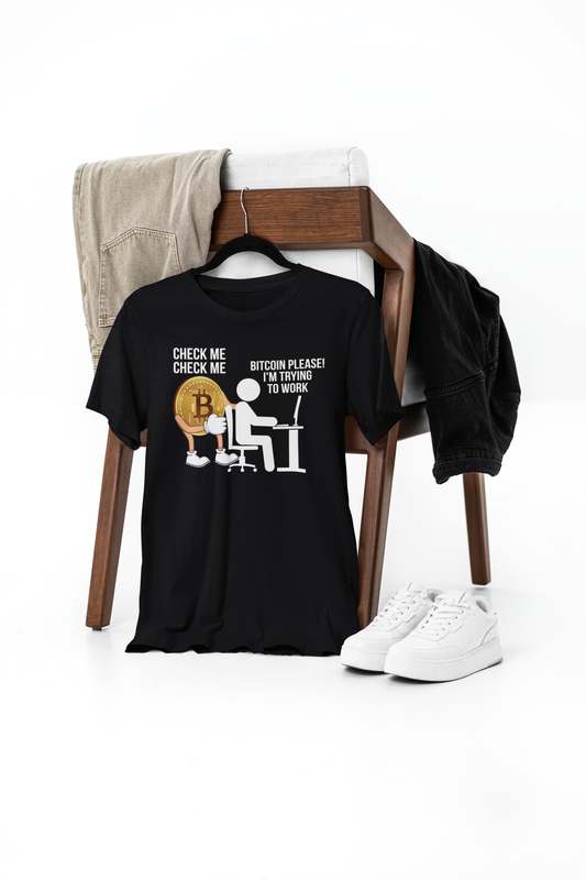 Bitcoin Meme T-Shirt – Premium Cotton