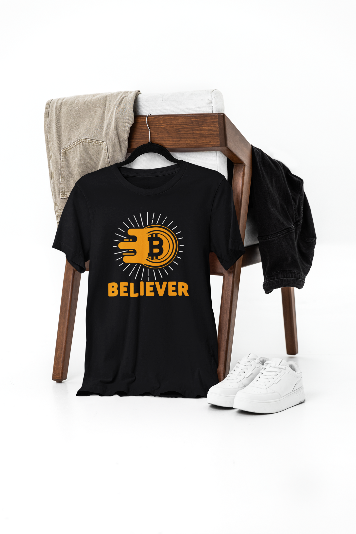 bitcoin believer t-shirt – premium cotton