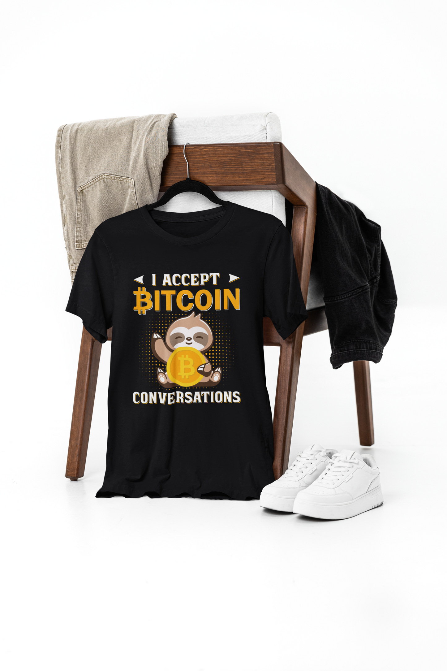 bitcoin quote t-shirt – premium cotton