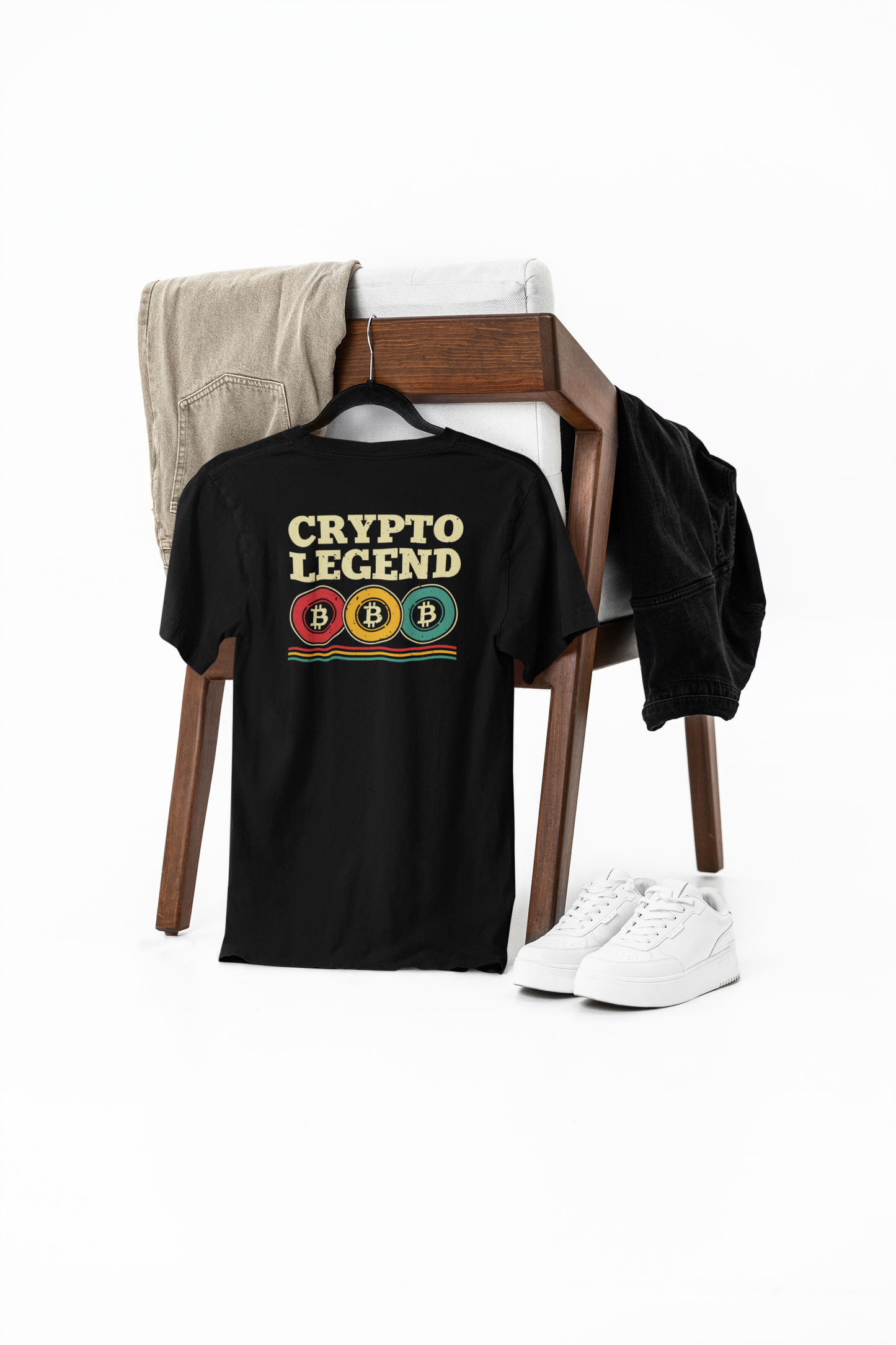 crypto legend t-shirt – wear your legacy in style