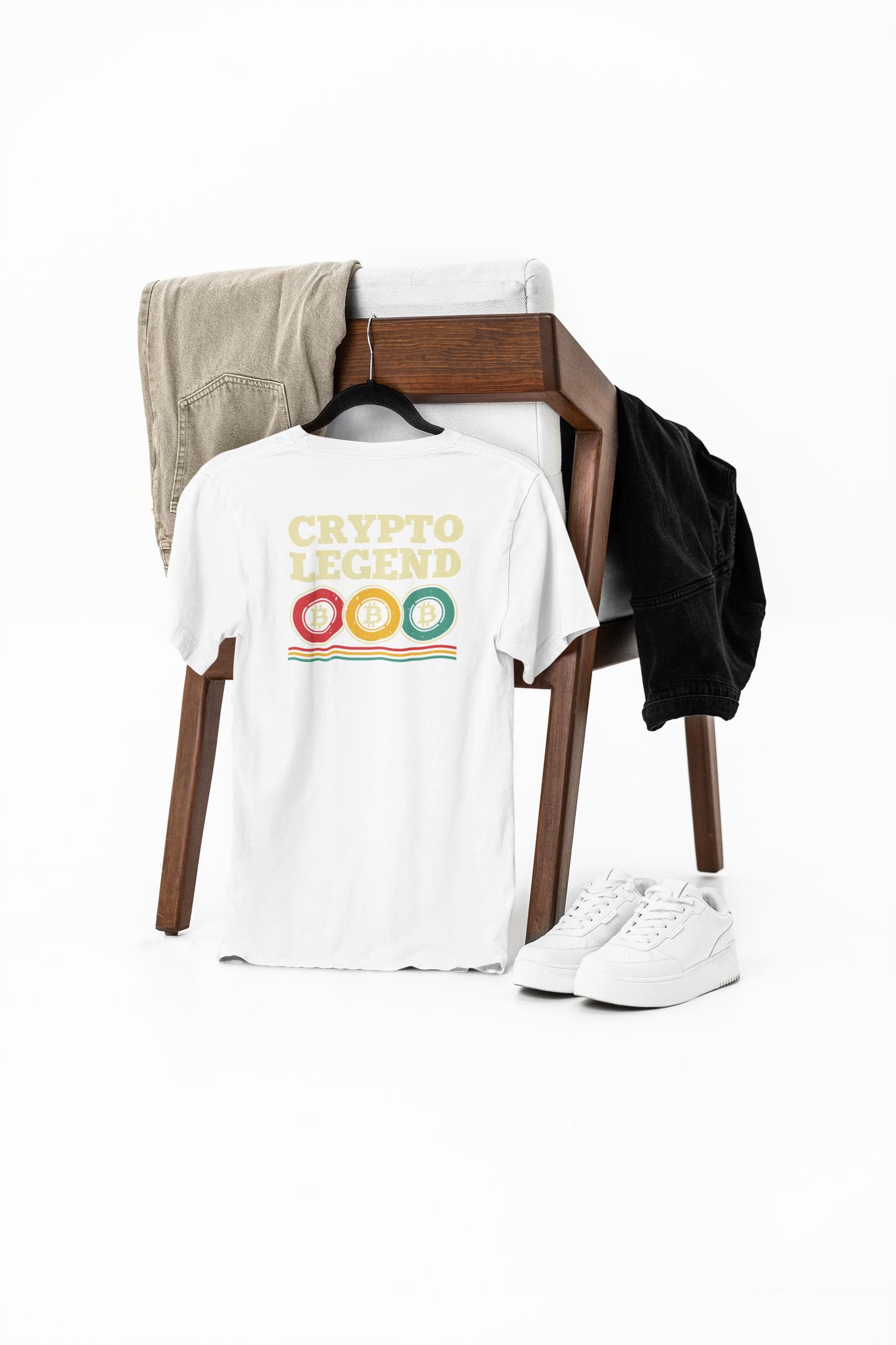 crypto legend t-shirt – wear your legacy in style