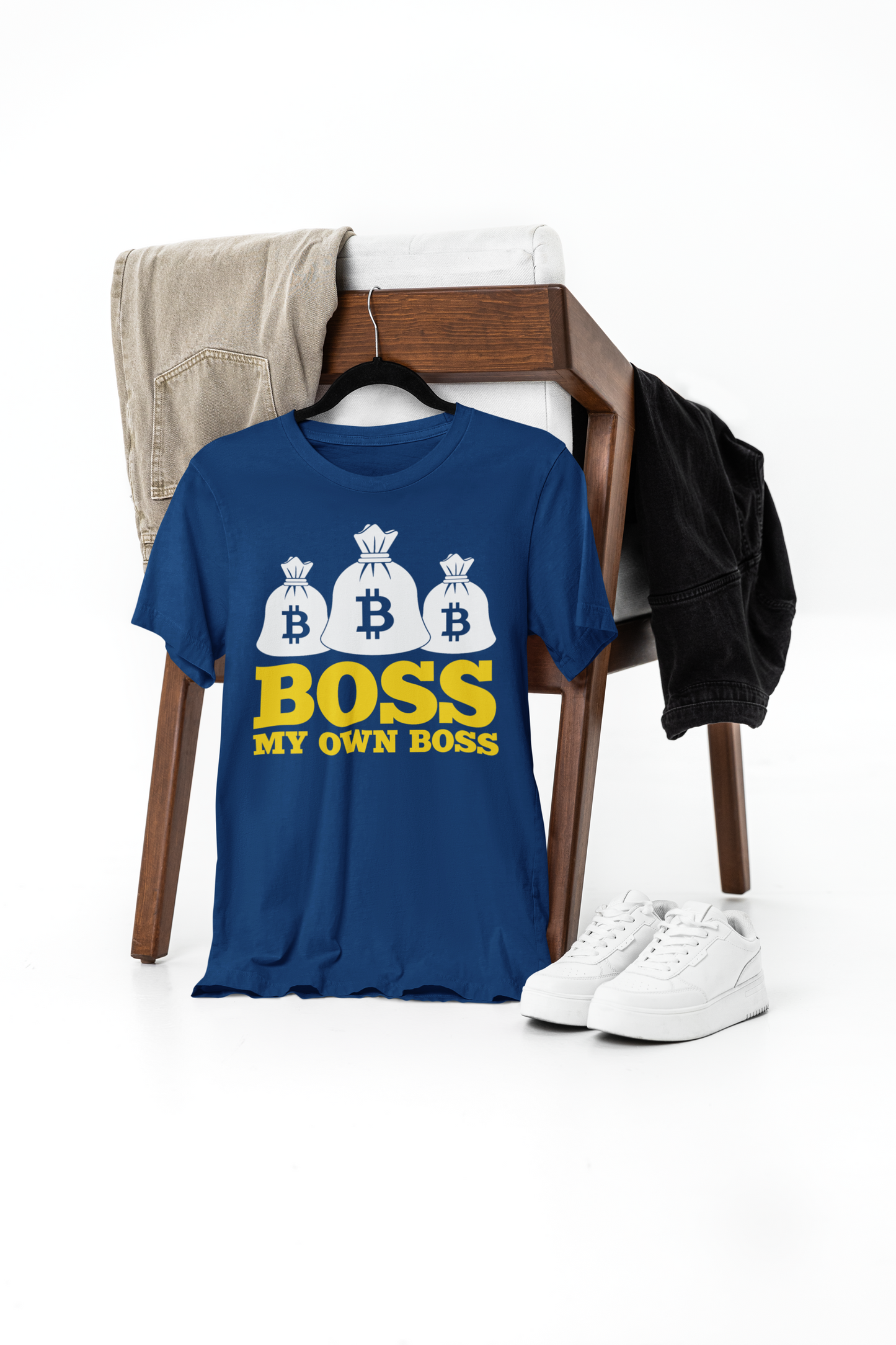 bitcoin boss t-shirt – bold, stylish, and made for crypto leaders