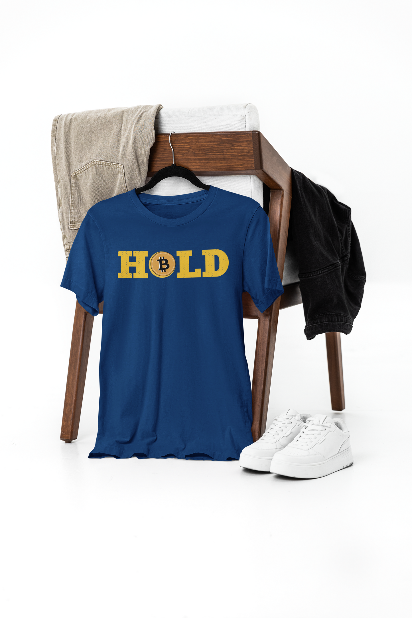 hodl bitcoin t-shirt – premium cotton