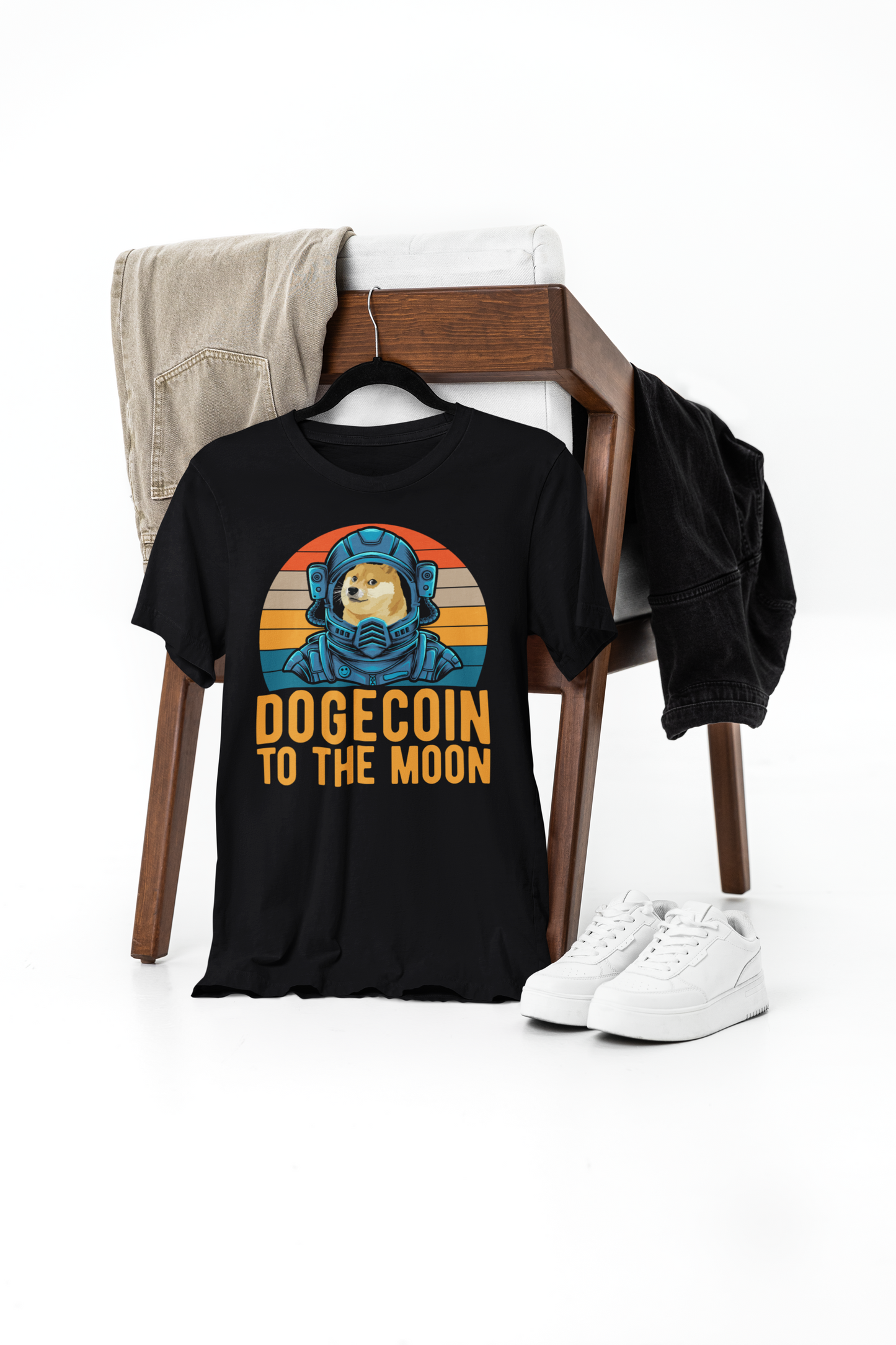 doge coin t-shirt – premium cotton