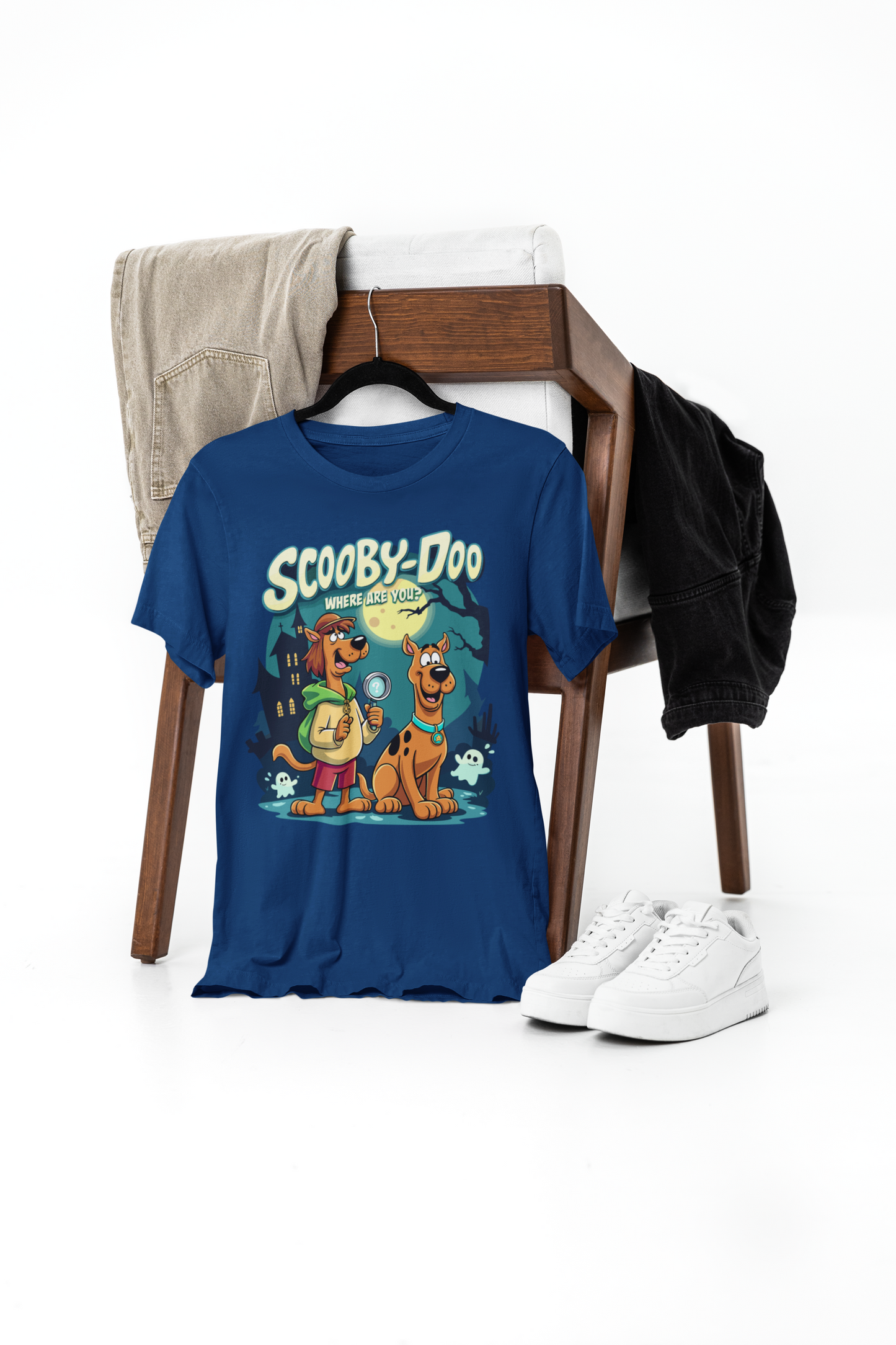 scooby-doo print t-shirt – unleash the mystery with style