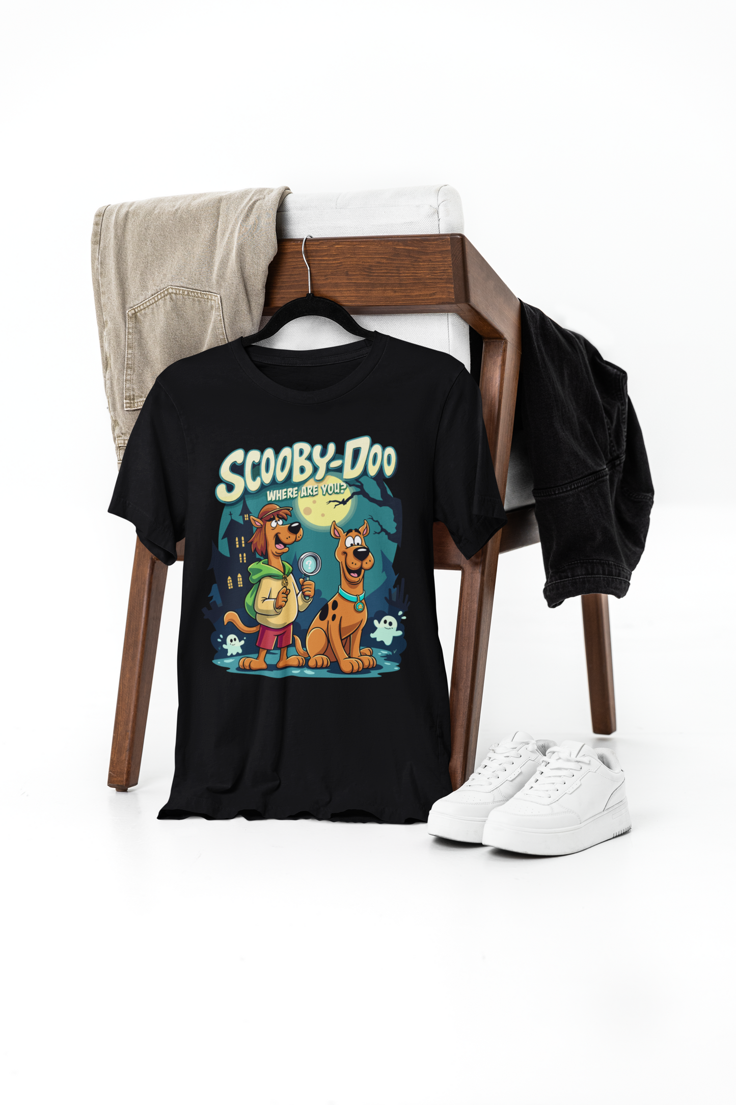 scooby-doo print t-shirt – unleash the mystery with style