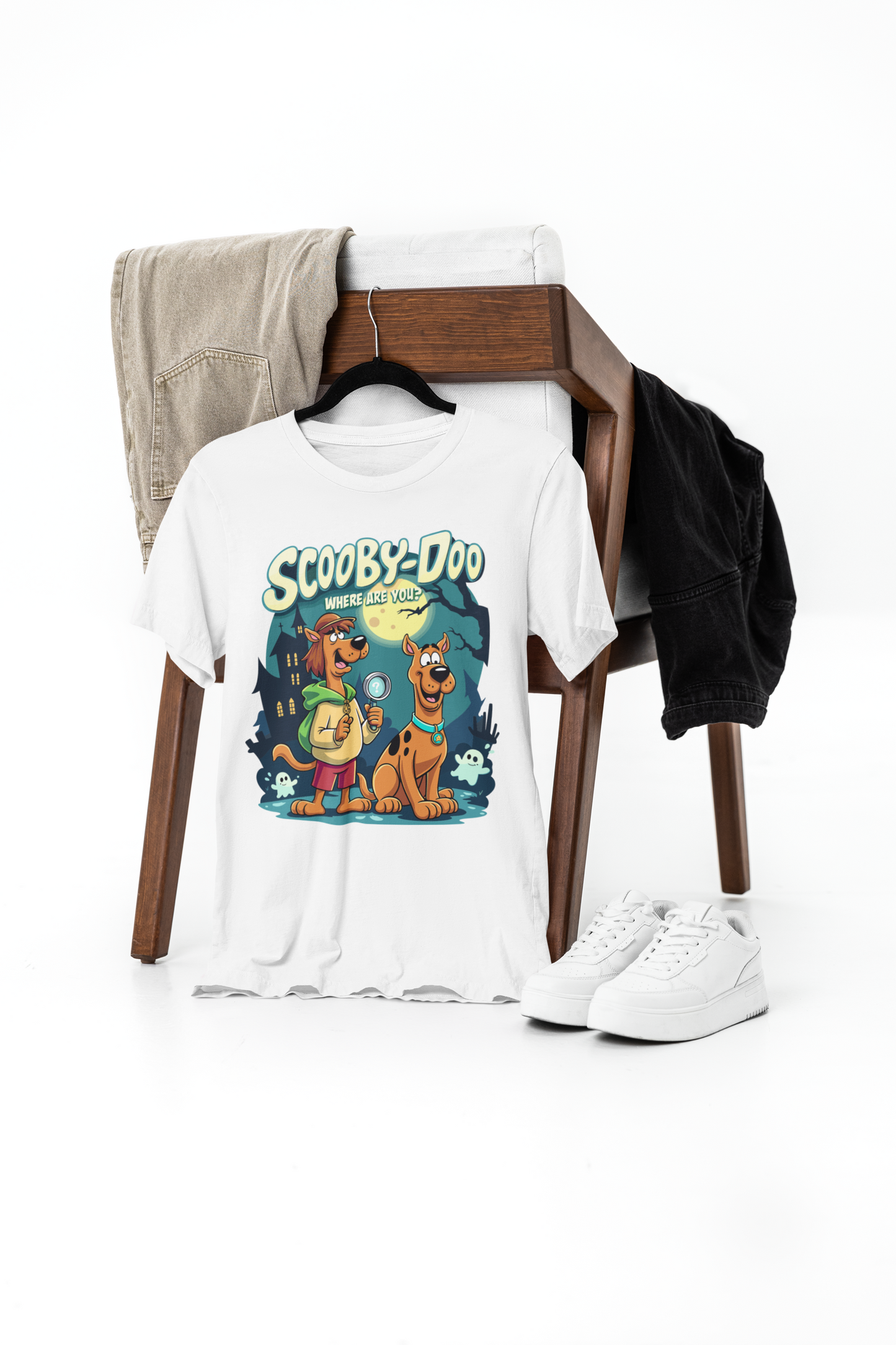 scooby-doo print t-shirt – unleash the mystery with style