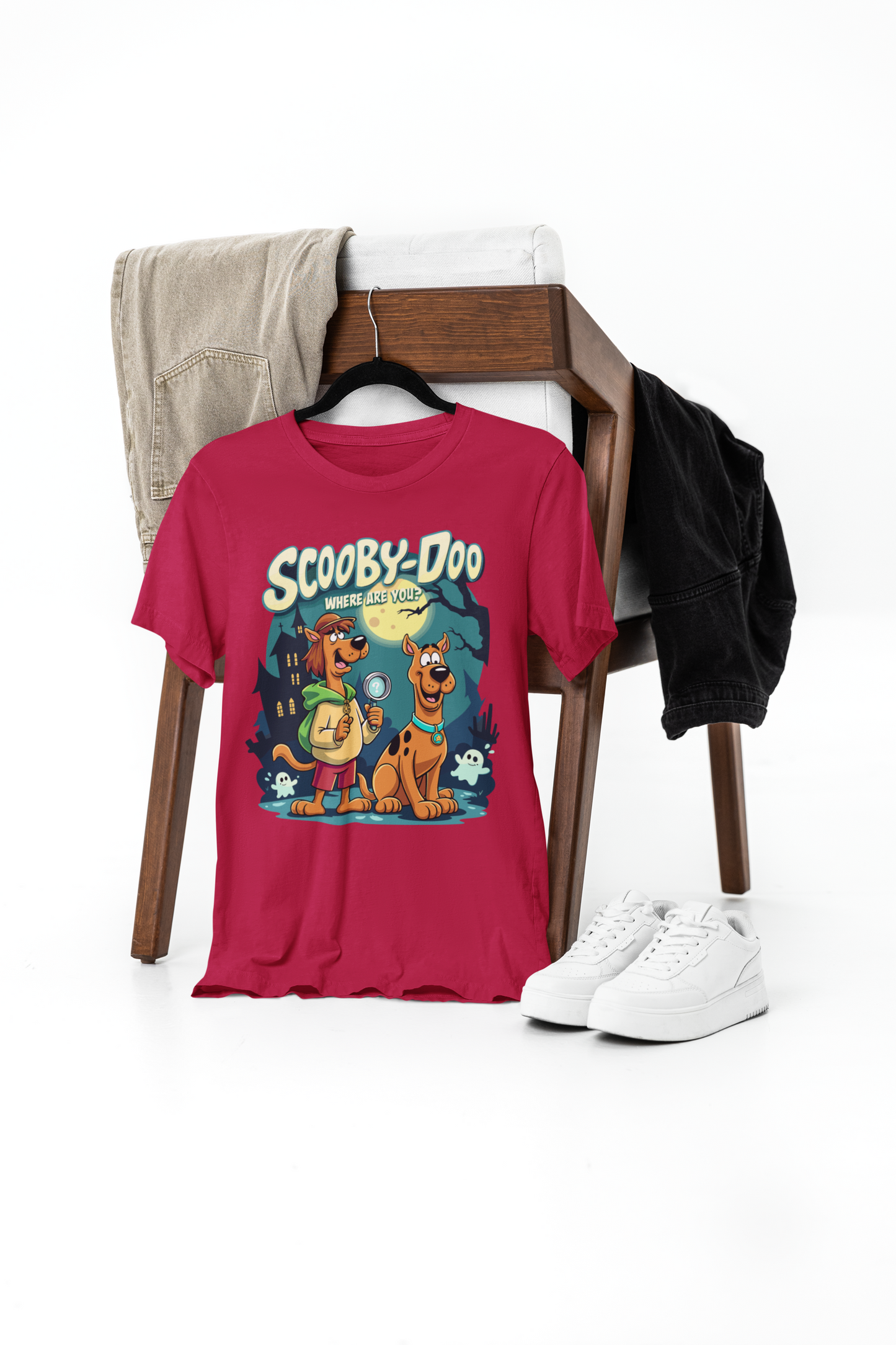 scooby-doo print t-shirt – unleash the mystery with style