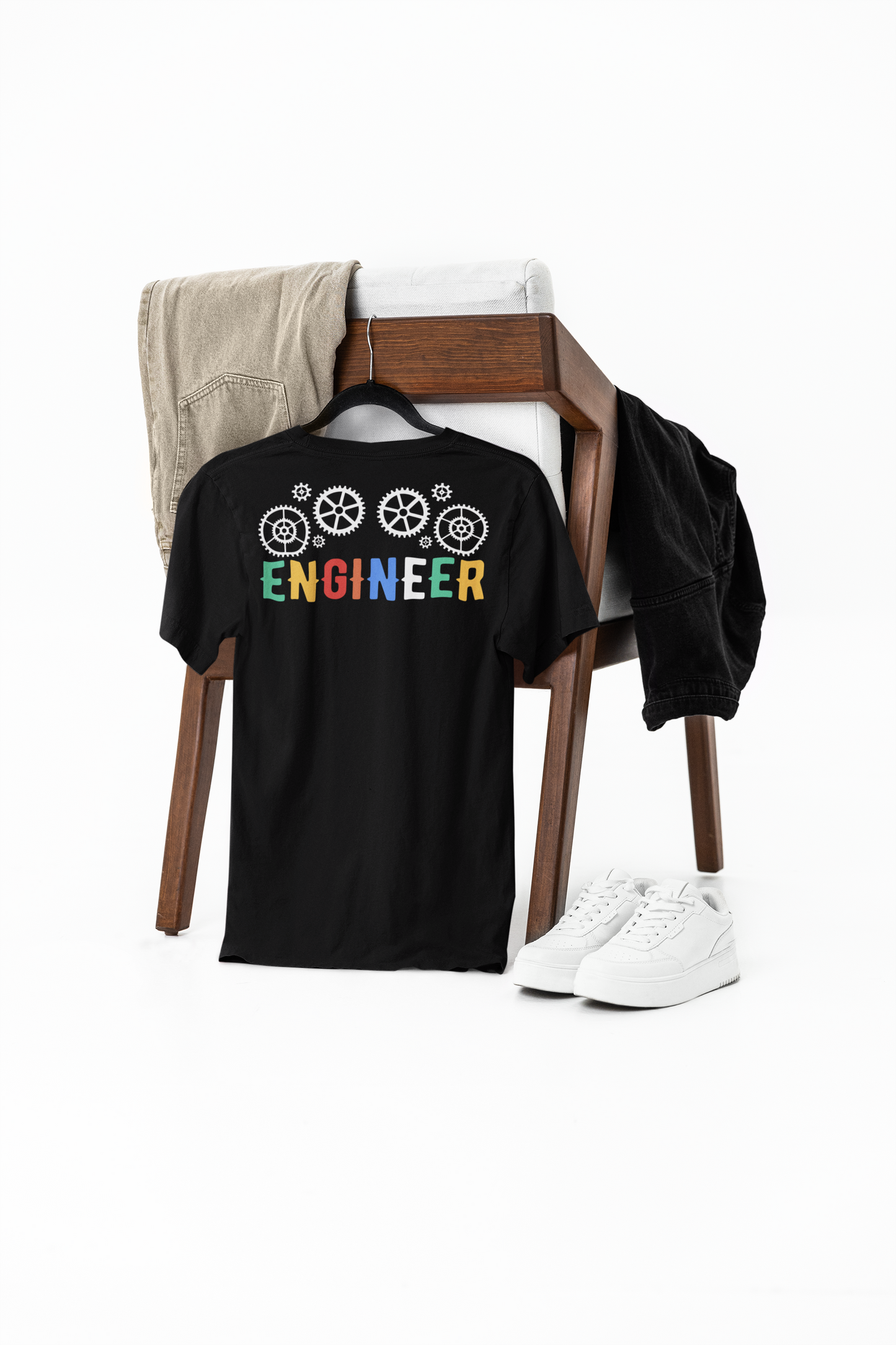 engineer print t-shirt