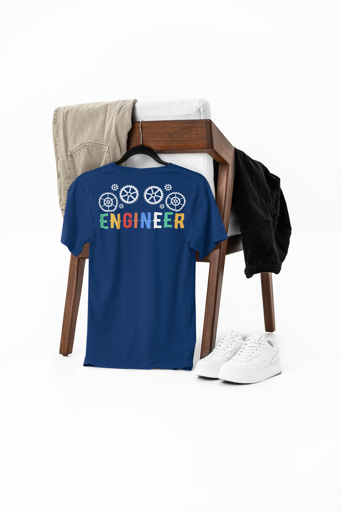 engineer print t-shirt