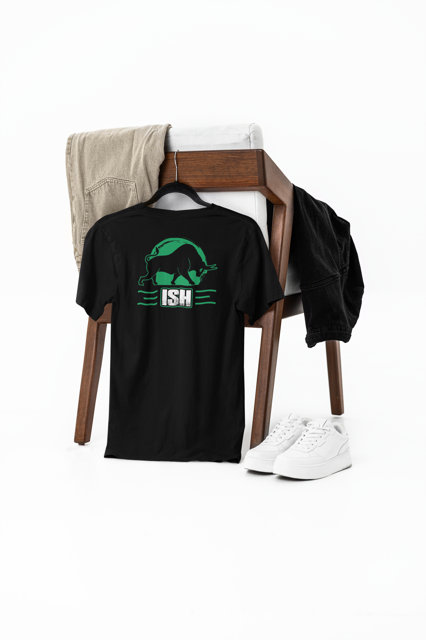 green bull t-shirt – ride the market surge