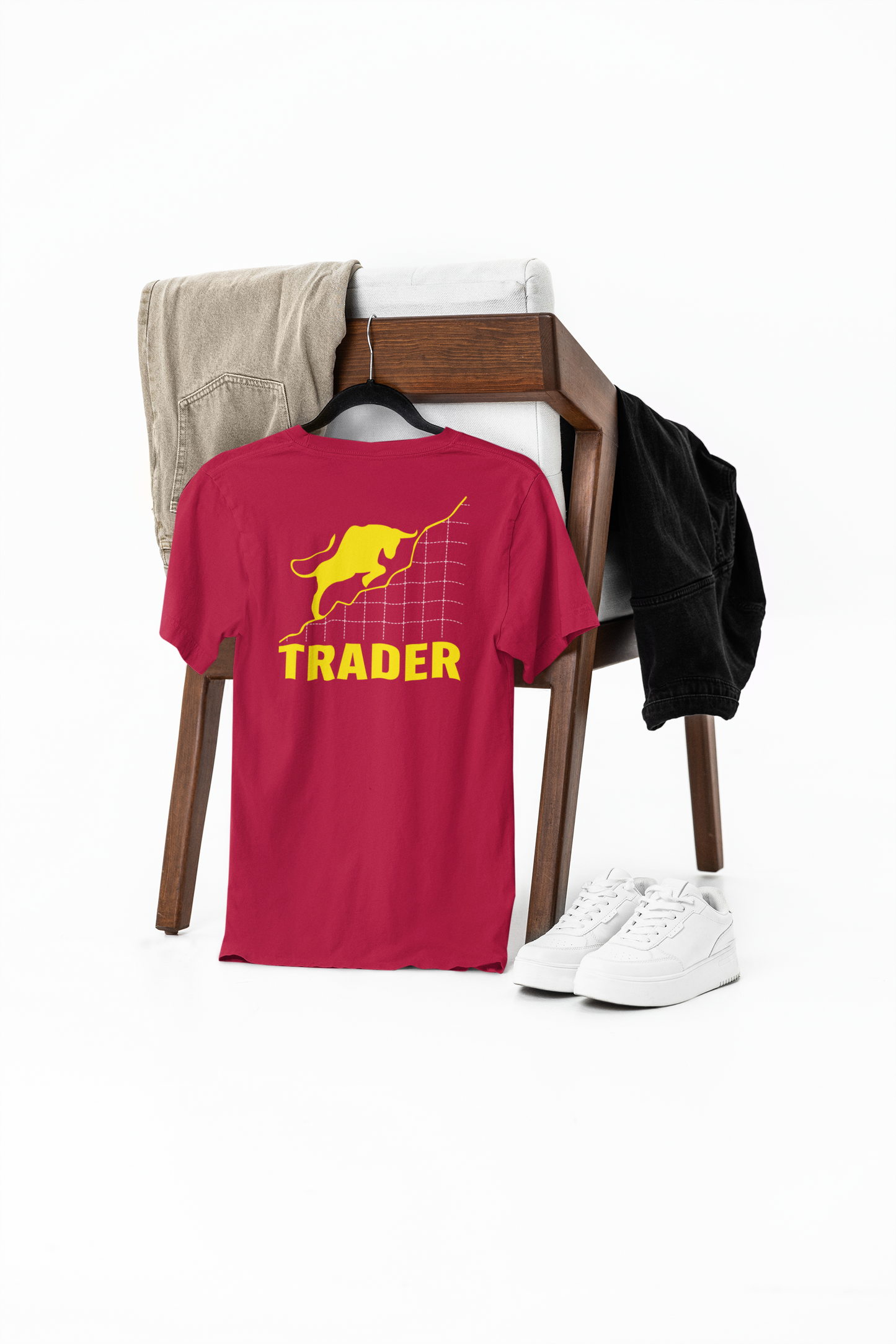 growing market t-shirt – invest in progress