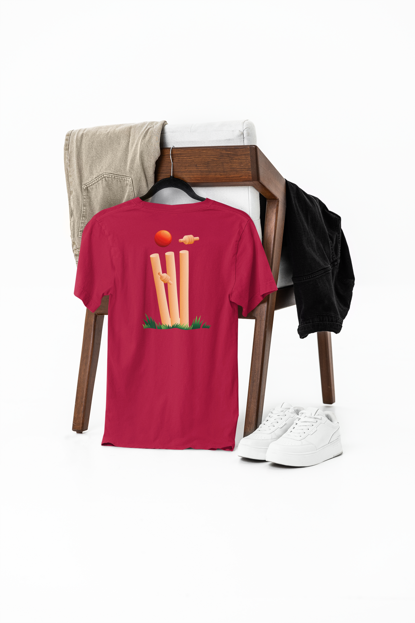 cricket stumps graphic t-shirt – show your love for the game